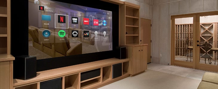 Control4 onscreen audio controls Control4 onscreen audio controls